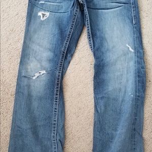 Men’s True Religion Billy Big T Jeans Size 33 x 34